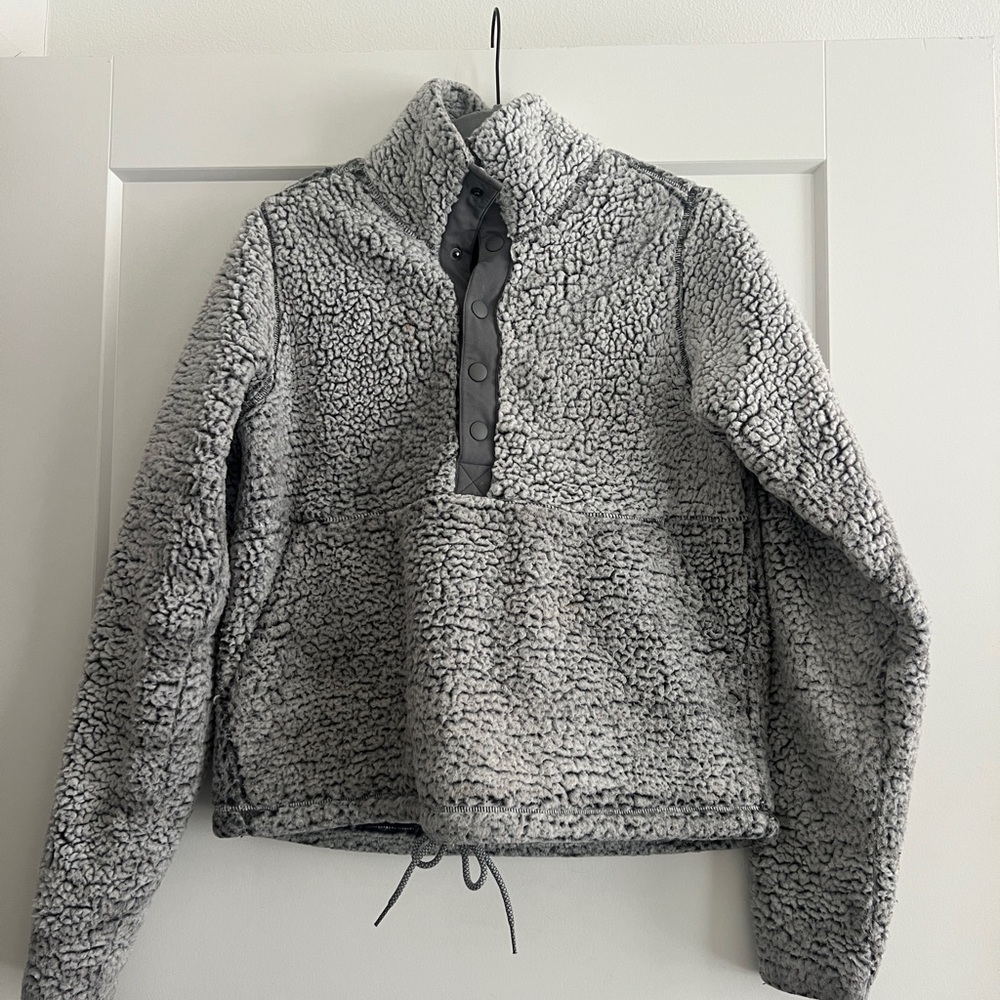 Prana Gray Sherpa Jacket